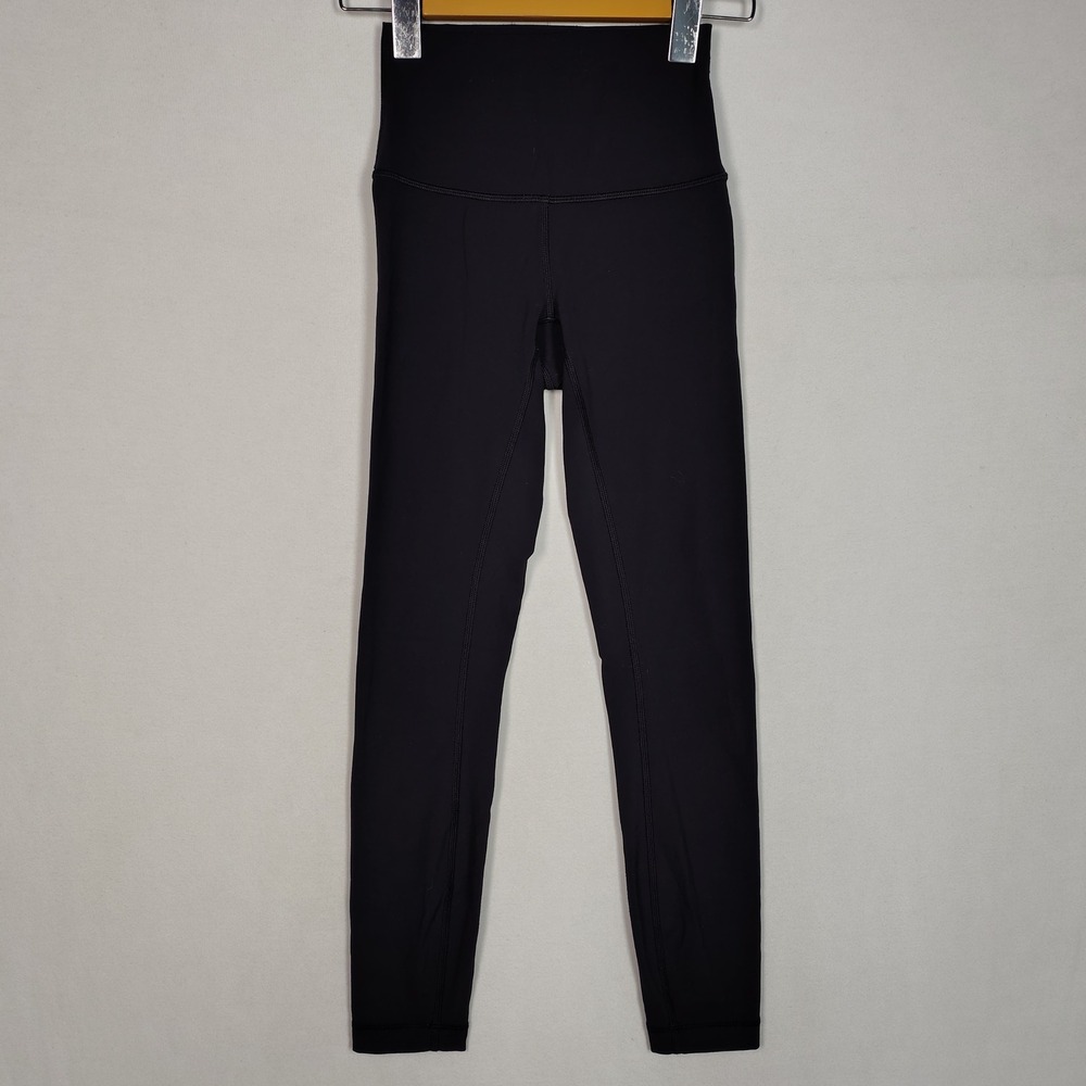 Lululemon Align High Rise Leggings Black 24 Inch Inseam Yoga Pants